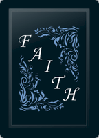 Faith Floral Diagonal