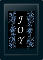 Joy Floral Vertical