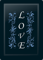 Love Floral Vertical