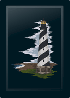 Black & White Lighthouse