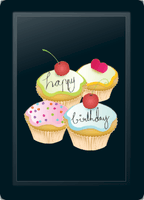 Happy Birthday Cupcake