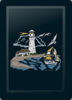 Lighthouse Scene